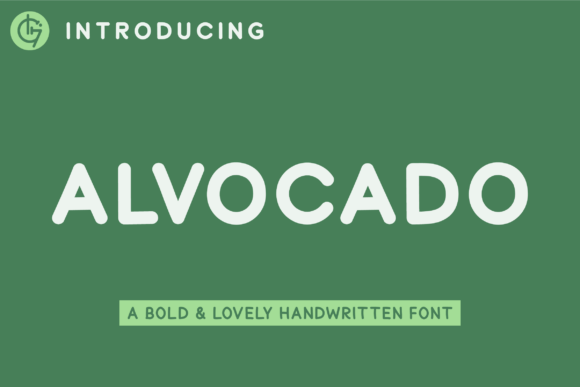 Alvocado: A Handwritten Font for Creative Makers