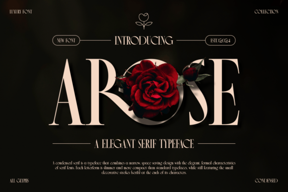 Arose: A Premium Serif Typeface