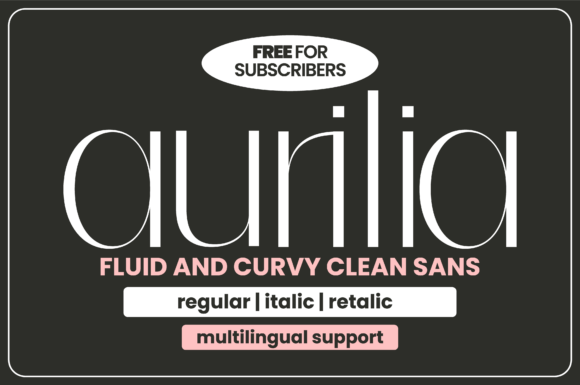 Aurilia: A Modern Sans Serif for Impactful Design