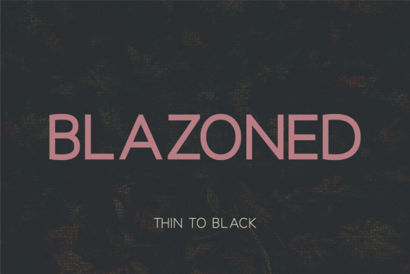 Blazoned: A Modern Font for Professional Branding