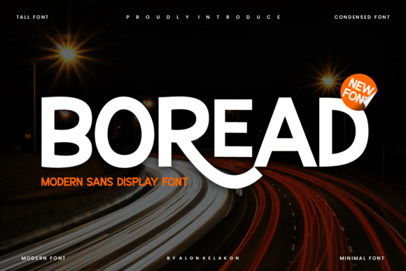 Boread: A Bold Font for Branding