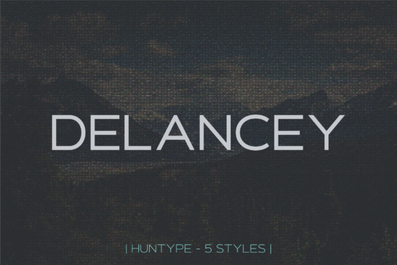 Delancey: A Modern Font for Editorial Design