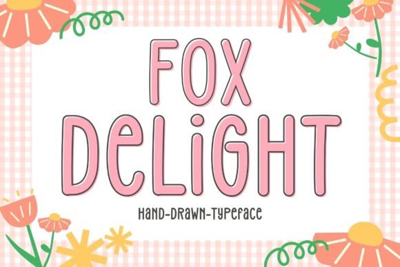 Fox Delight Font for Creative Projects