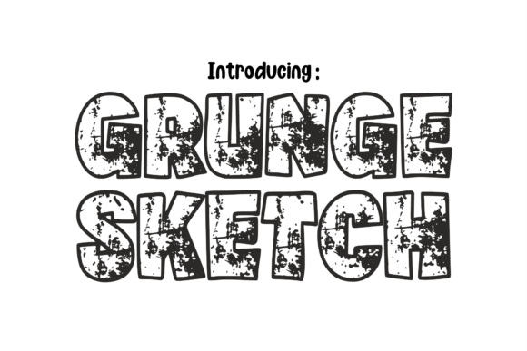 Grunge Sketch Font for Bold Branding