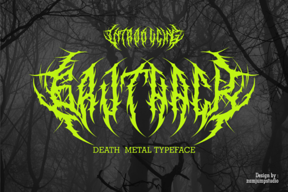 Gruthack Font for Bold Branding