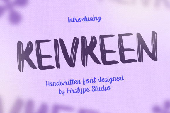 Keivkeen: A Handwritten Font for Creative Expression