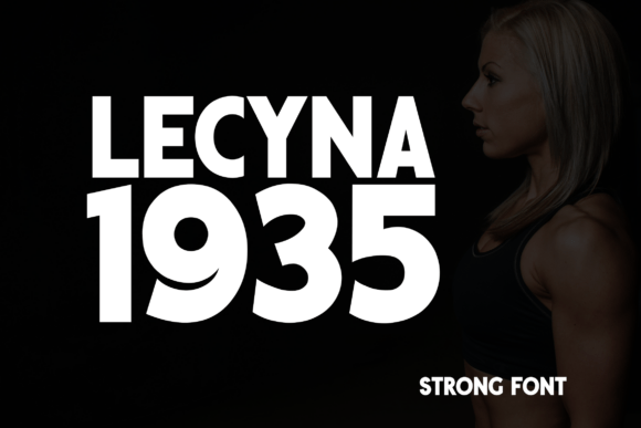 Lecyna 1935 – A Bold Font for Business
