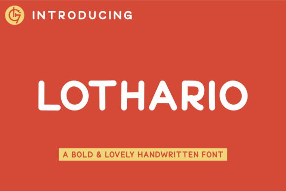 Lothario: A Bold, Elegant Display Font