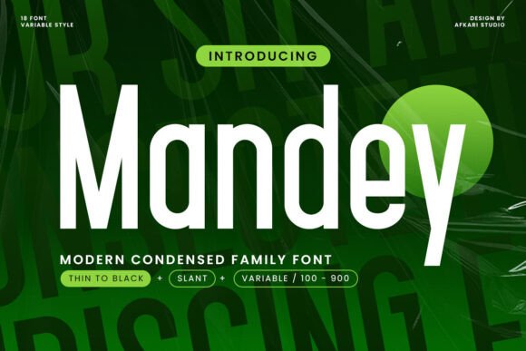 Mandey: A Modern Sans Serif for Editorial Elegance