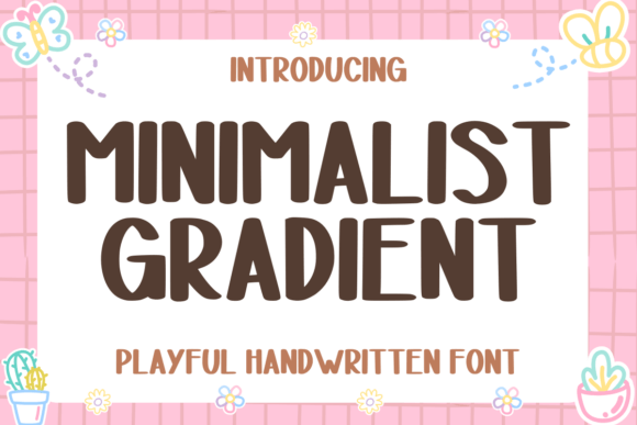 Minimalist Gradient Font Review