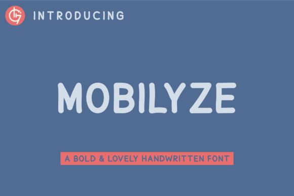Mobilyze: A Handwritten Font for Editorial Design