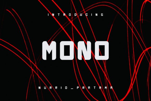 Mono: A Modern Typeface for Editorial Design
