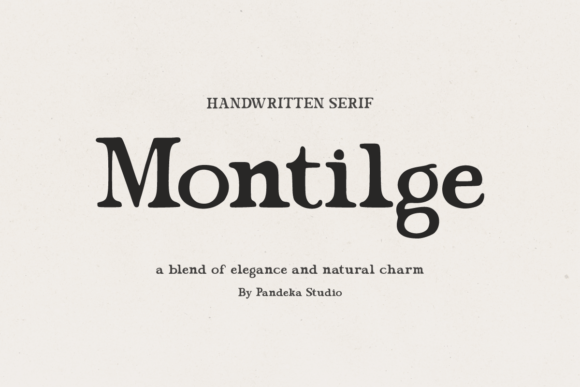Montilge: A Font That Elevates Your Brand