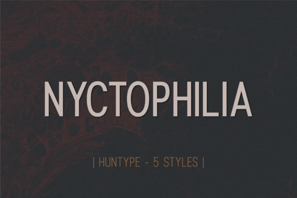 Nyctophilia: A Modern Sans Serif for Creative Projects