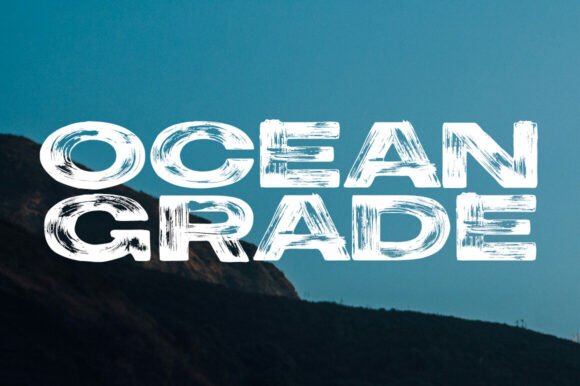 Ocean Grade Font for Web Design