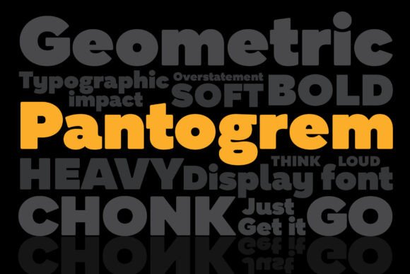 Pantogrem: A Bold Font for Creative Makers