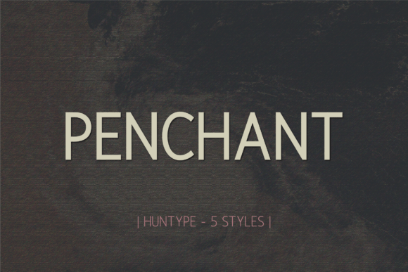 Penchant: A Modern Sans Serif for Creative Projects