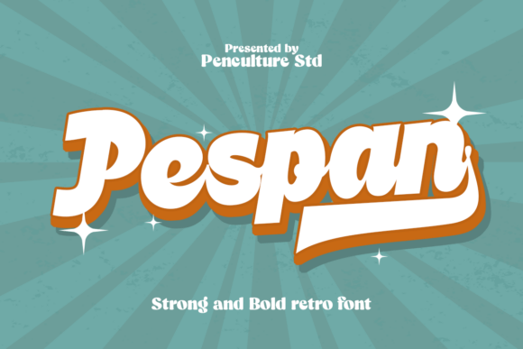 Pespan: A Bold Script Font for Creative Campaigns