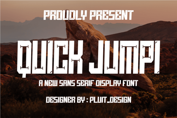 Quick Jumpi: Bold Typography for Impactful Campaigns