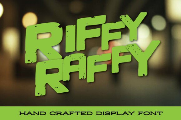 Riffy Raffy Font