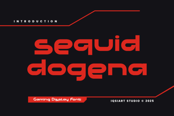 Sequid Dogena Font for Creators