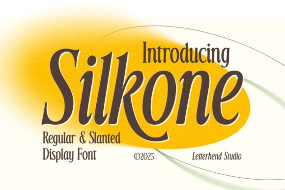 Silkone: A Sophisticated Serif Font