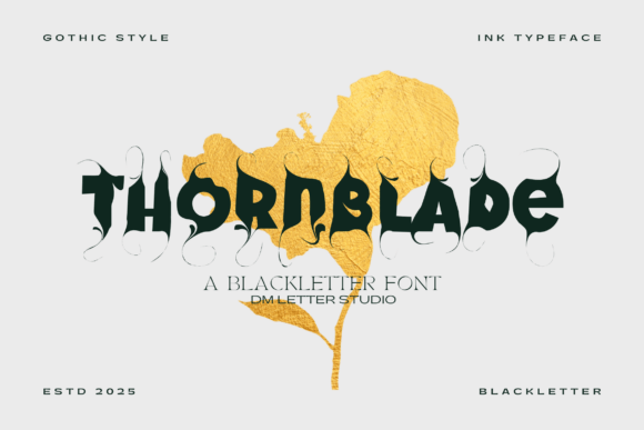 Thornblade: Bold Blackletter for Web Design
