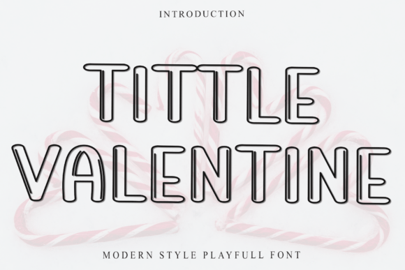 Tittle Valentine Font for Business