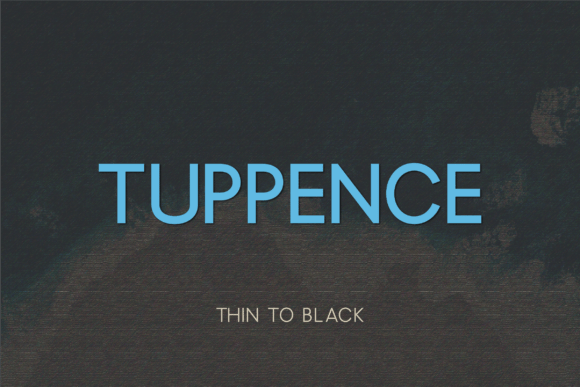 Tuppence: A Modern Sans Serif for Web Design