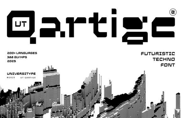 Ut Qartige Font for Creative Projects